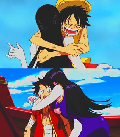 luffy x hancook|boa hancock x luffy kiss.